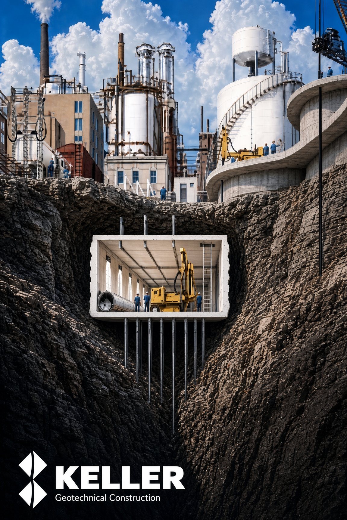 Keller geotechnical construction